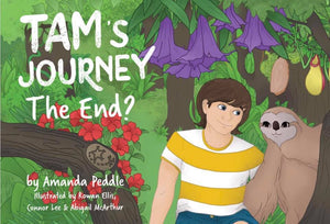 TAM's Journey Three book set with SLOTH Plush And FIVE plush body part set
